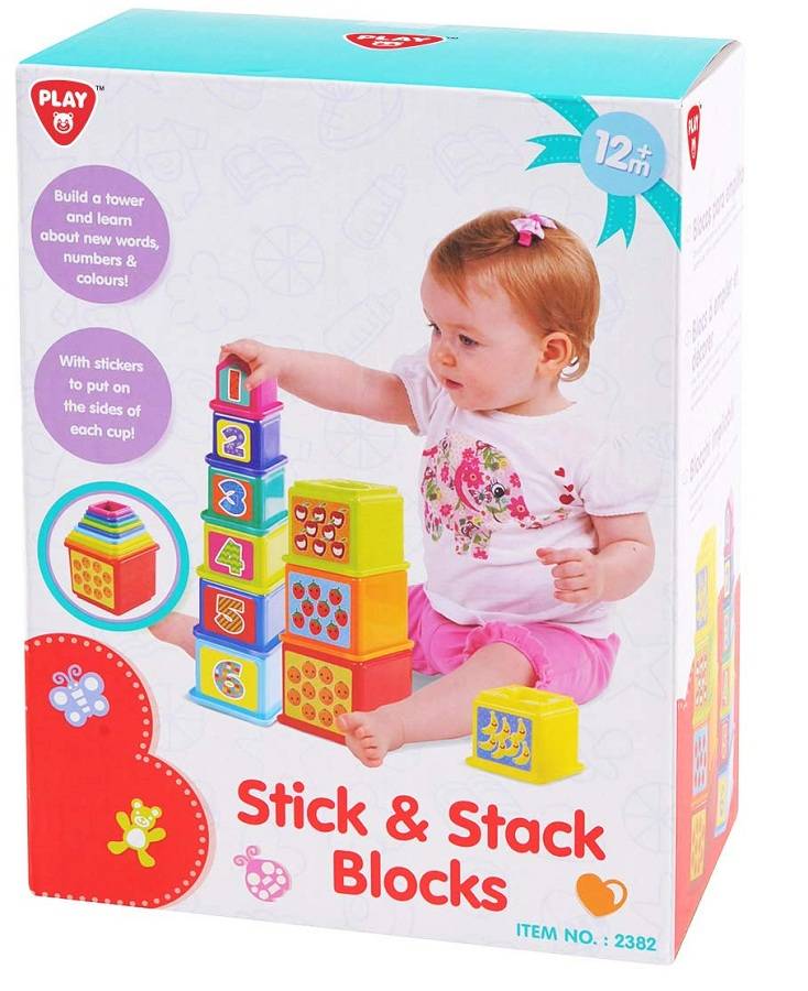 PLAYGO STICK & STACK BLOCKS - Toyworld Frankston