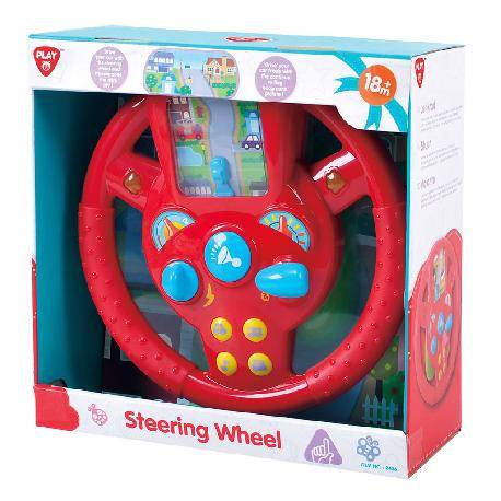 PLAYGO STEERING WHEEL BATTERY OPERATED - Toyworld Frankston