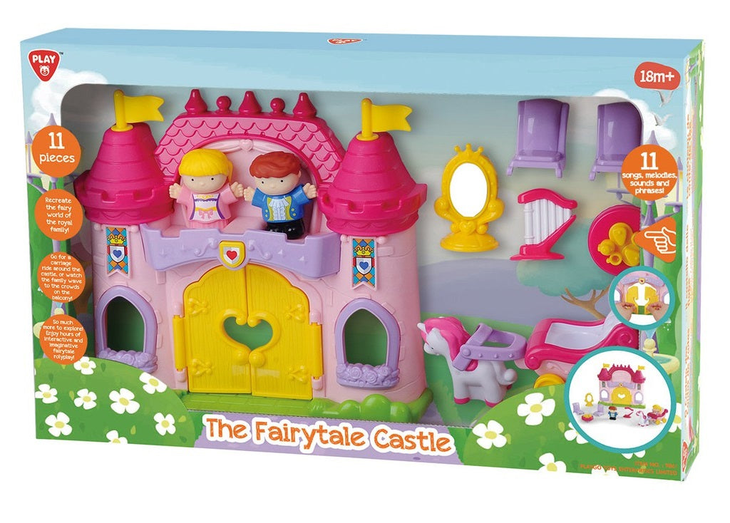 PLAYGO BATTERY OPERATED THE FAIRYTALE CASTLE - Toyworld Frankston
