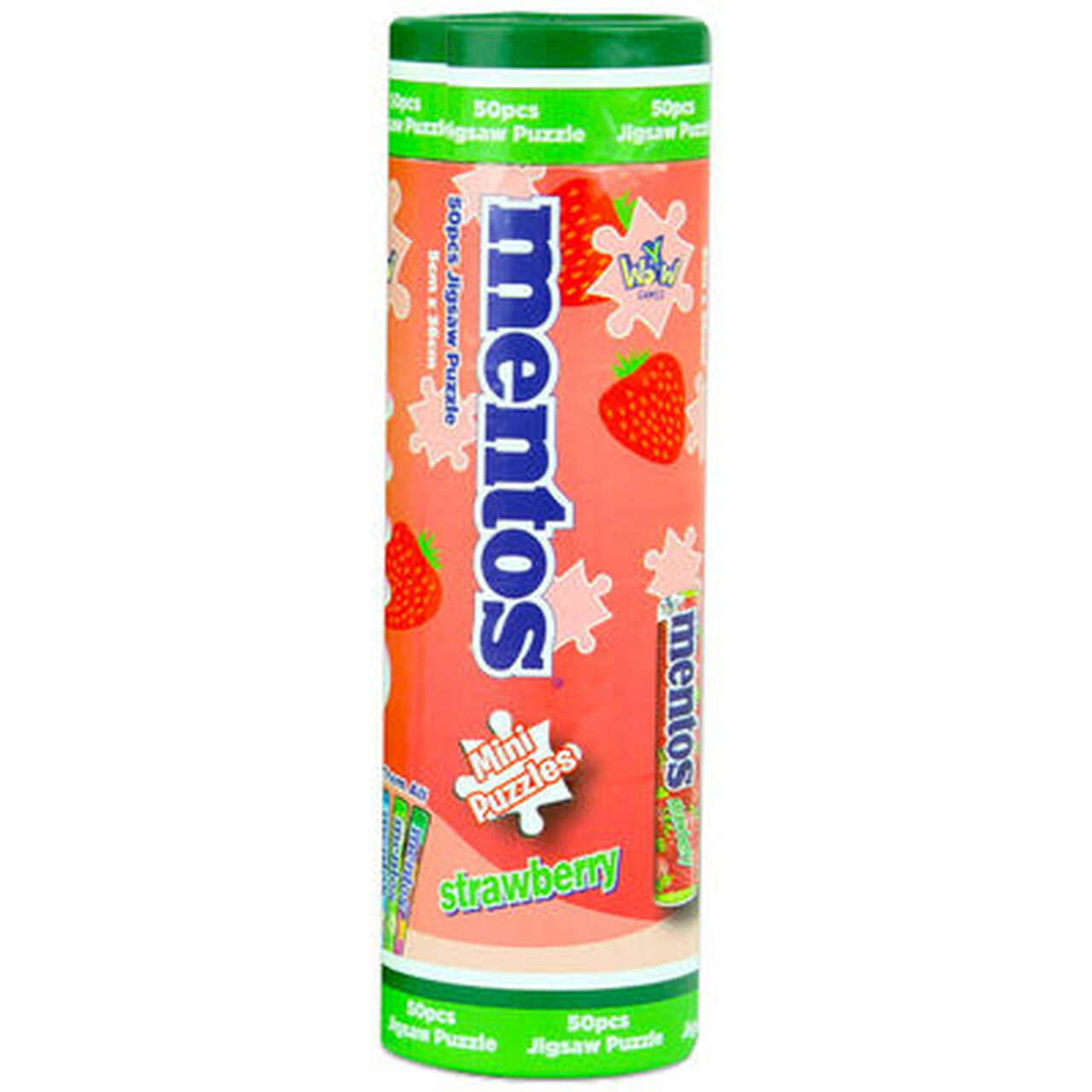 MINI PUZZLE MENTOS STRAWBERRY 50PC - Toyworld Frankston