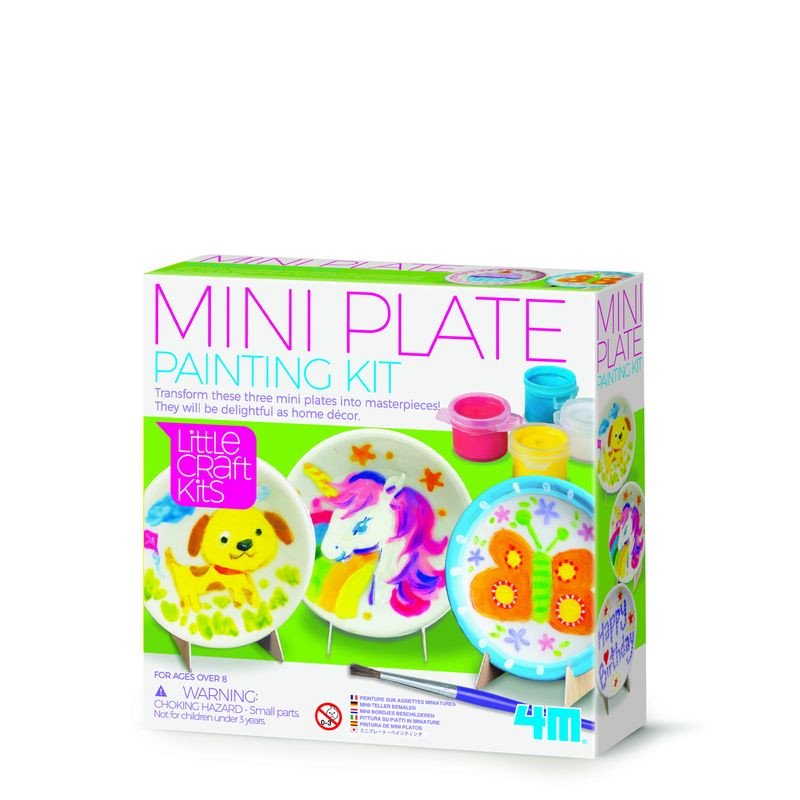 MINI PLATE PAINTING KIT | Toyworld Frankston | Toyworld Frankston