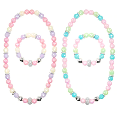 PINK POPPY ICE CREAM PARLOUR NECKLACE AND BRACELET - Toyworld Frankston