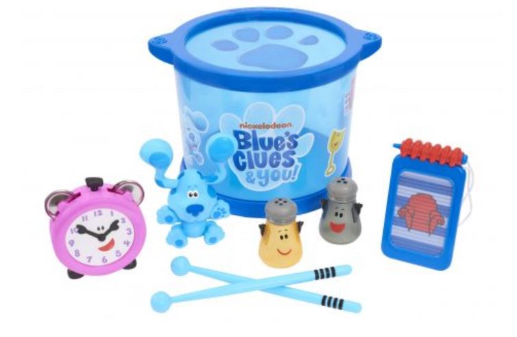 BLUE'S CLUES - MUSICAL DRUM SET - Toyworld Frankston