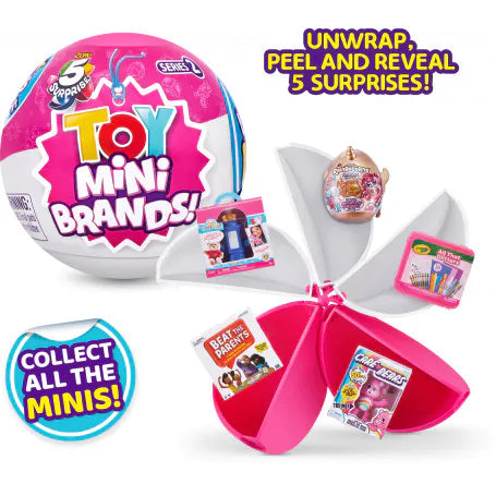 MINI BRANDS 5 SURPRISE TOY SERIES 2 - Toyworld Frankston