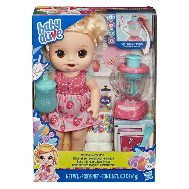BABY ALIVE MAGICAL MIXER BABY STRAWBERRY - Toyworld Frankston