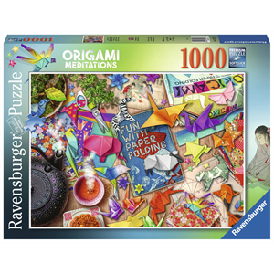 RBURG - ORIGAMI MEDITATIONS 1000 PC PUZZLE - Toyworld Frankston