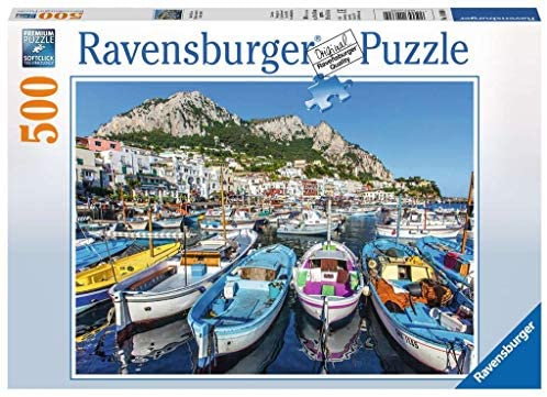 RAVENSBURGER - COLOURFUL MARINA PUZZLE 500PC - Toyworld Frankston