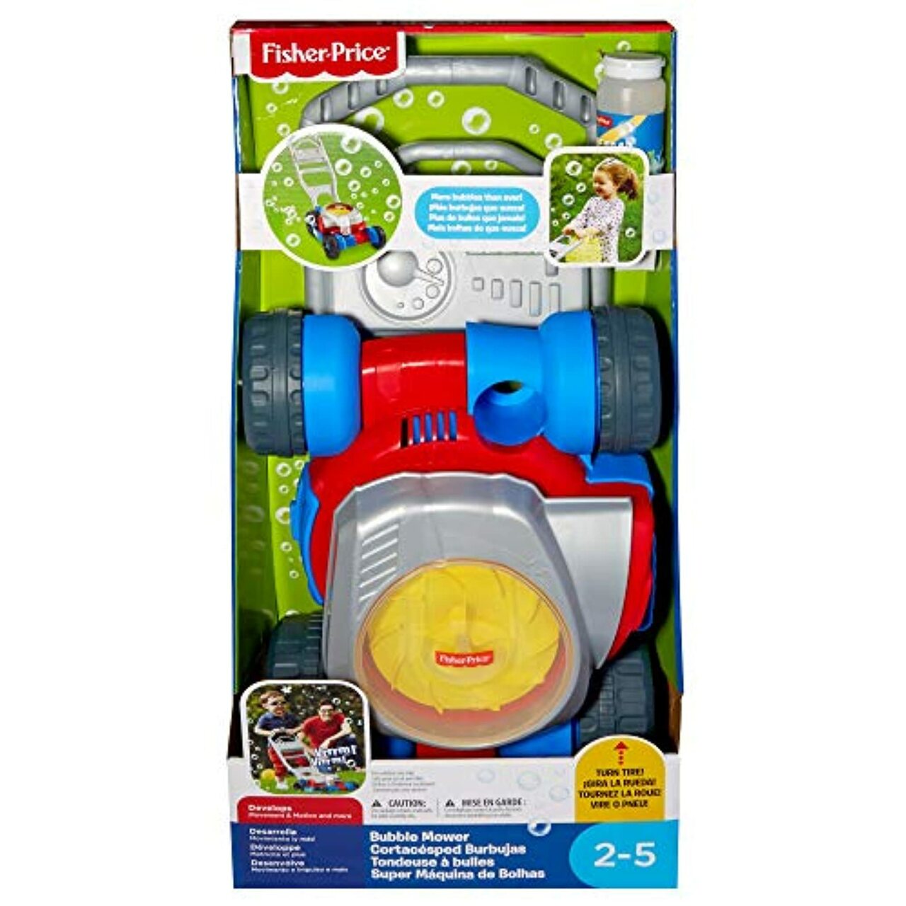 FISHER PRICE BUBBLE MOWER - Toyworld Frankston