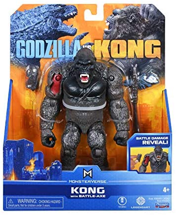 GODZILLA VS KONG 6 INCH FIGURE KONG WITH BATTLE AXE - Toyworld Frankston