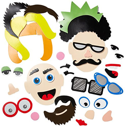 BATH TIME STICKERS SILLY FACES