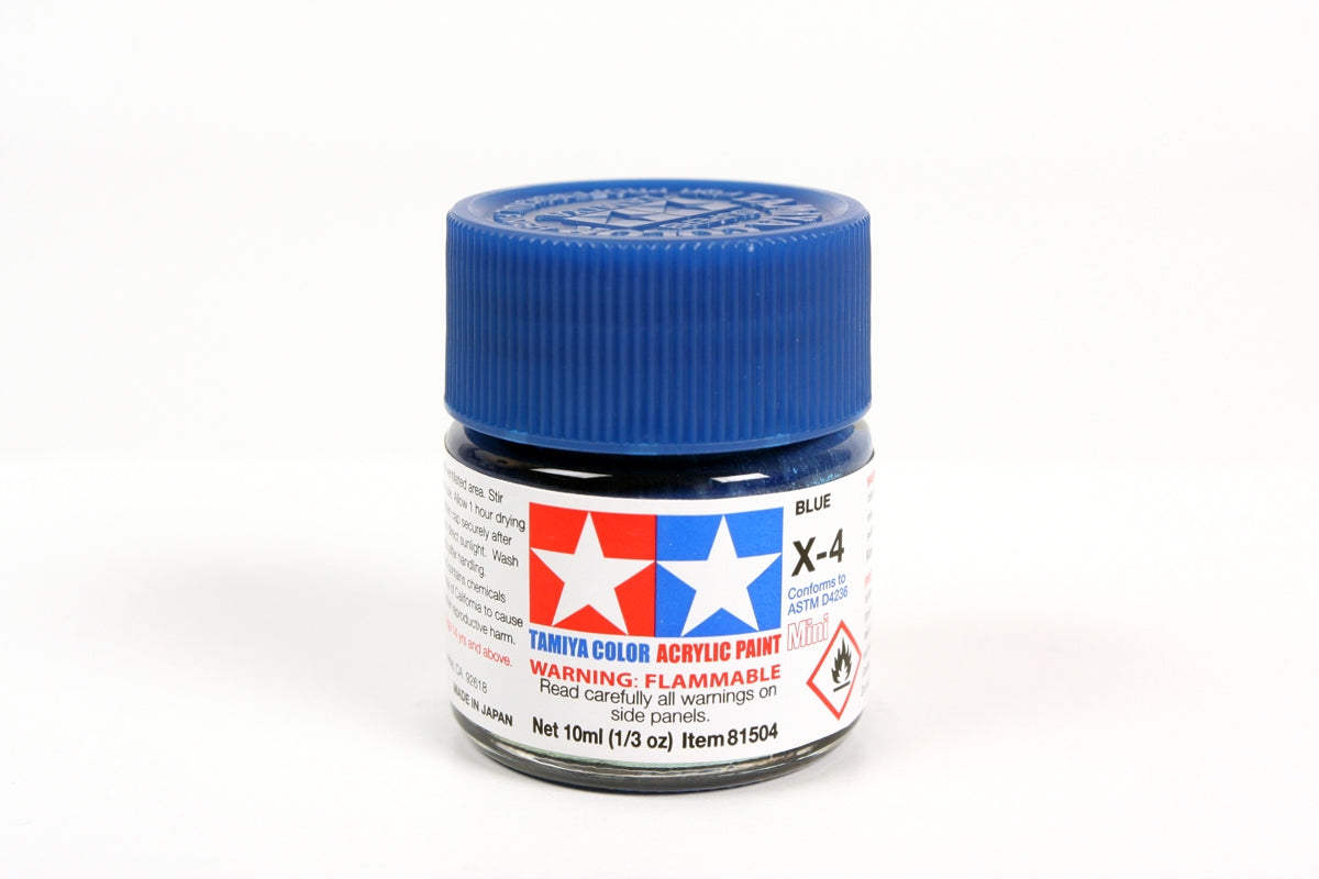 TAMIYA X-4 BLUE - Toyworld Frankston
