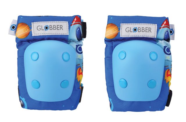 GLOBBER TODDLER PADS XXS 3-7YRS ROCKET BLUE - Toyworld Frankston
