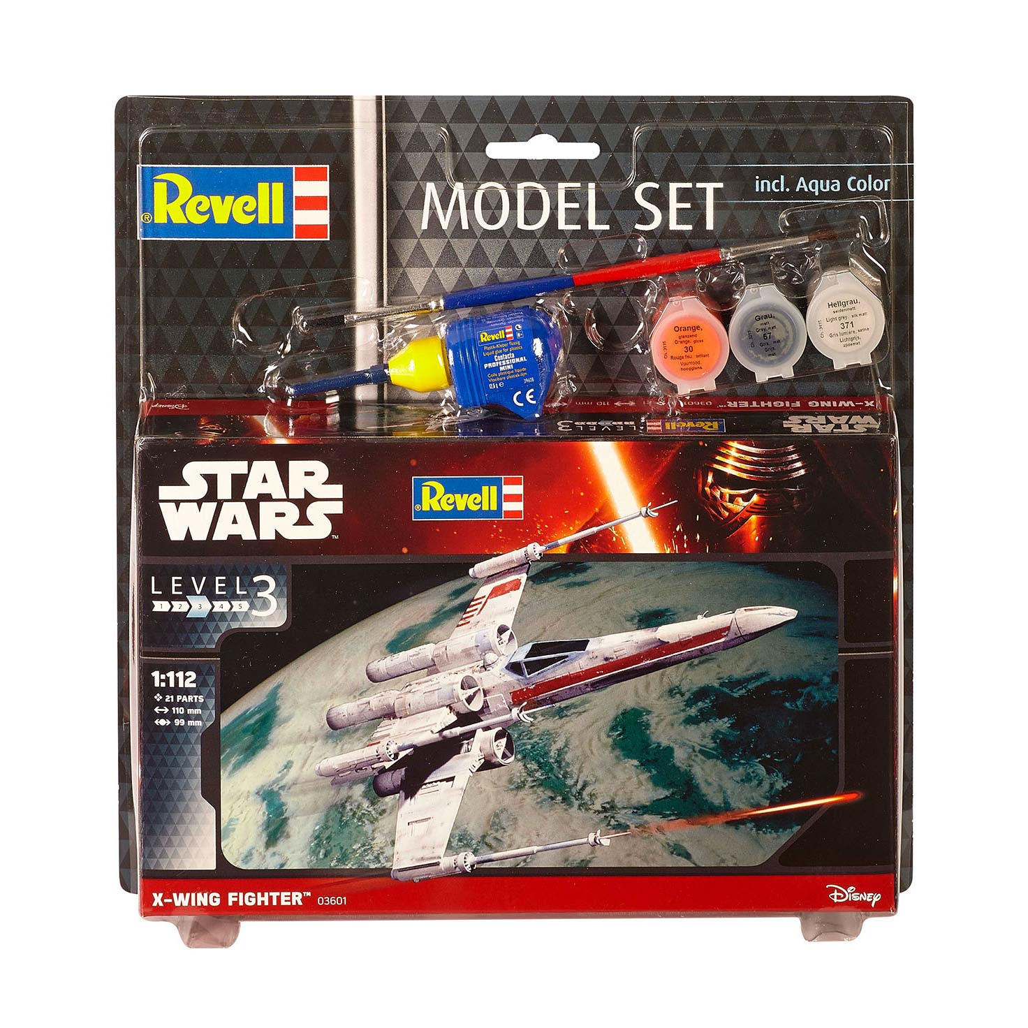 REVELL STAR WARS LEVEL 3 X-WING FIGHTER - Toyworld Frankston