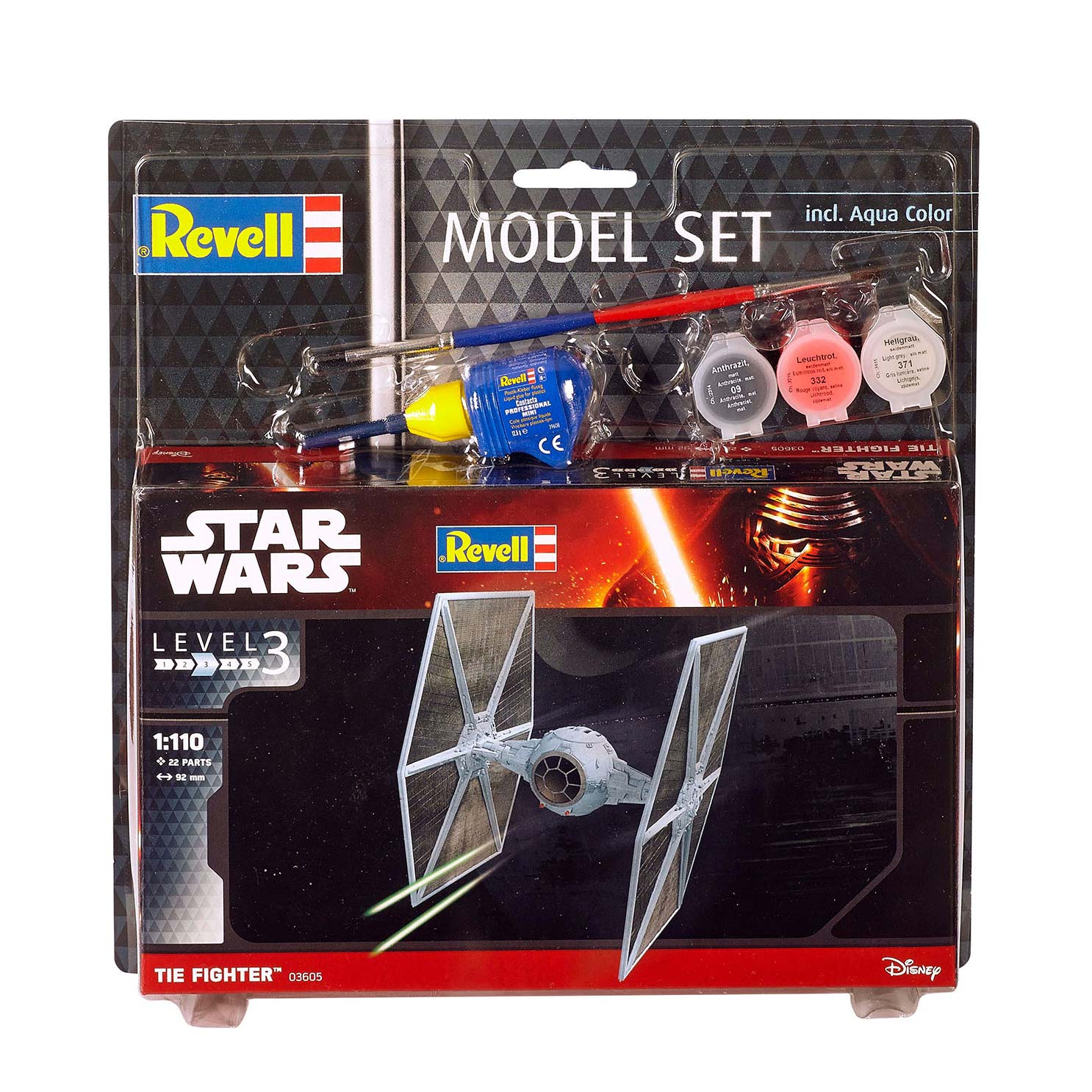 REVELL STAR WARS LEVEL 3 TIE FIGHTER - Toyworld Frankston