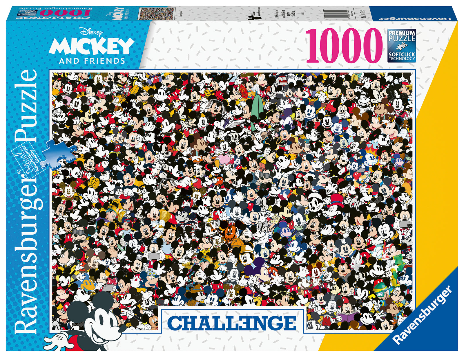 RAVENSBURGER CHALLENGE MICKEY 1000PC PUZZLE - Toyworld Frankston