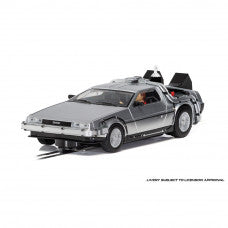 SCALEXTRIC DELOREAN 'BACK TO THE FUTURE 2' SLOT CAR - Toyworld Frankston