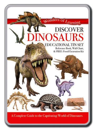 DISCOVER DINOSAURS TIN - Toyworld Frankston