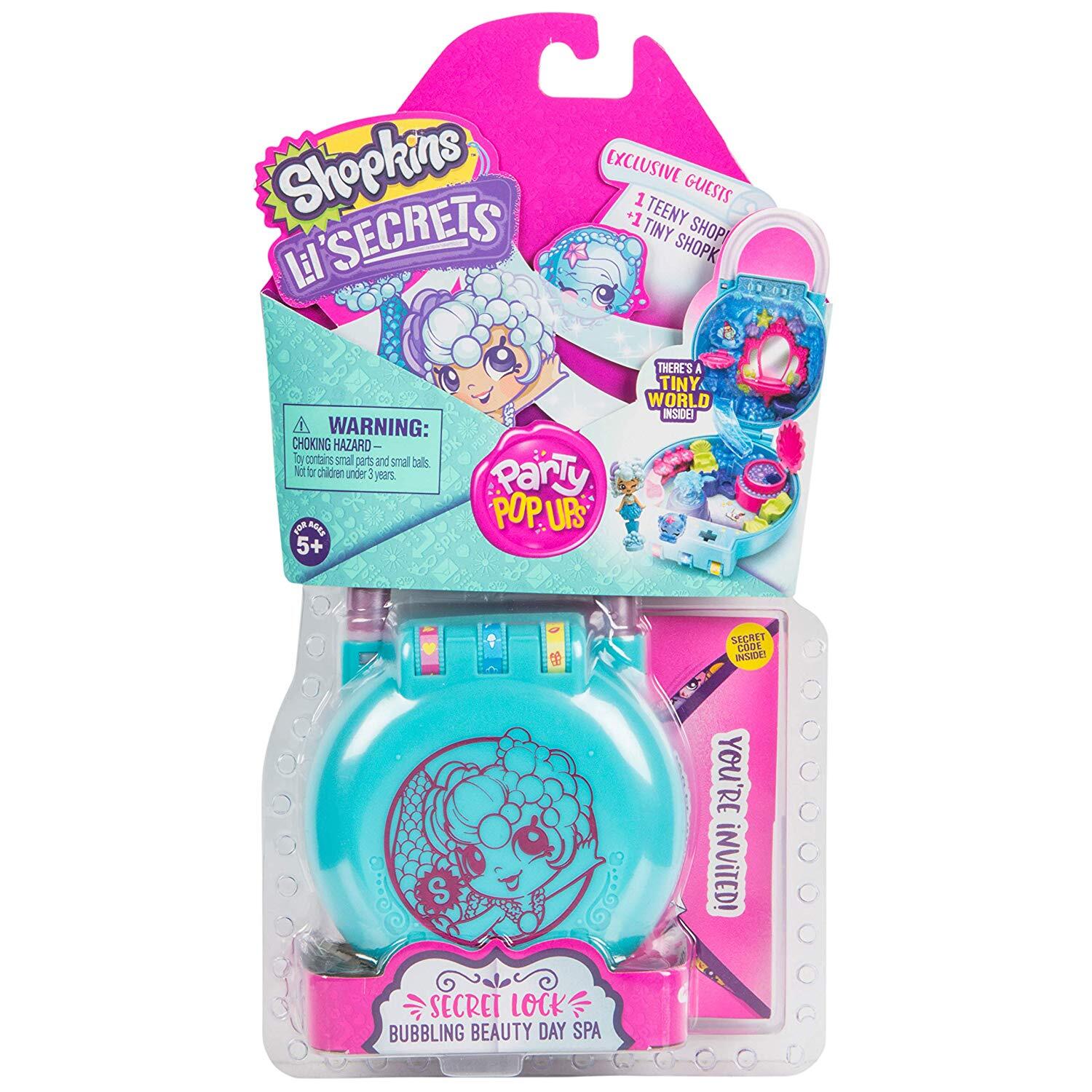 SHOPKINS LS S2 W1 MINI SECRETS PLAYSET - Toyworld Frankston