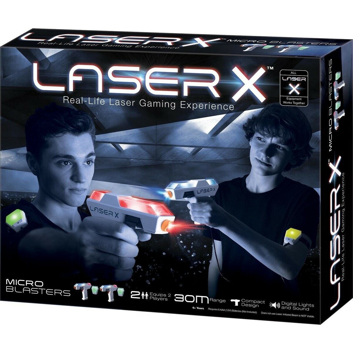 LASER X MICRO DOUBLE BLASTER - Toyworld Frankston