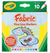 10 FABRIC MARKERS FINE LINE | CRAYOLA | Toyworld Frankston