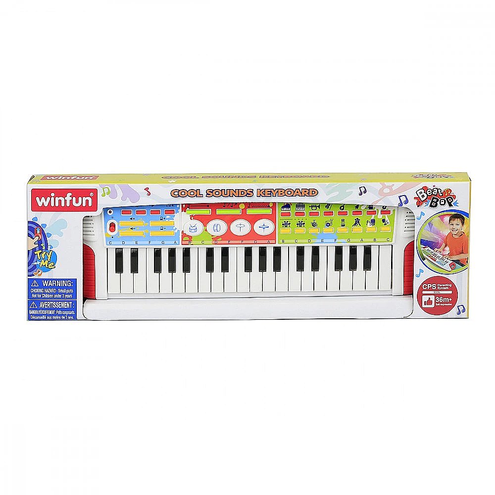 BEAT BOP COOL SOUNDS KEYBOARD - Toyworld Frankston