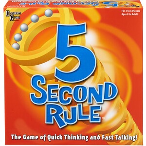 5 SECOND RULE BOARD GAME - Toyworld Frankston