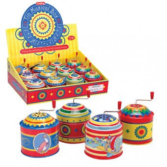 SCHYLING - TIN MUSIC BOX - Toyworld Frankston