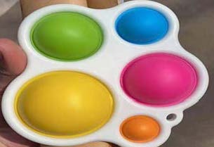 5 DIMPLE SENSORY FIDGET - Toyworld Frankston