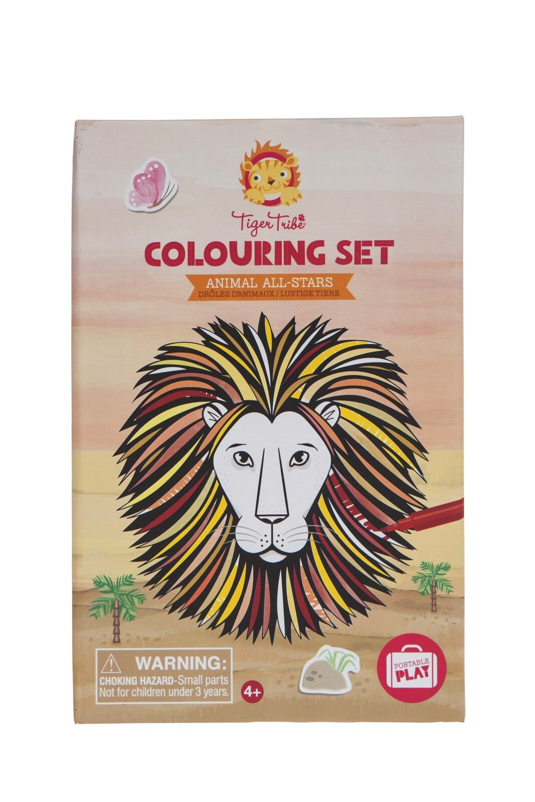 TIGER TRIBE - COLOURING SET ANIMAL ALL STARS | Tiger Tride | Toyworld Frankston