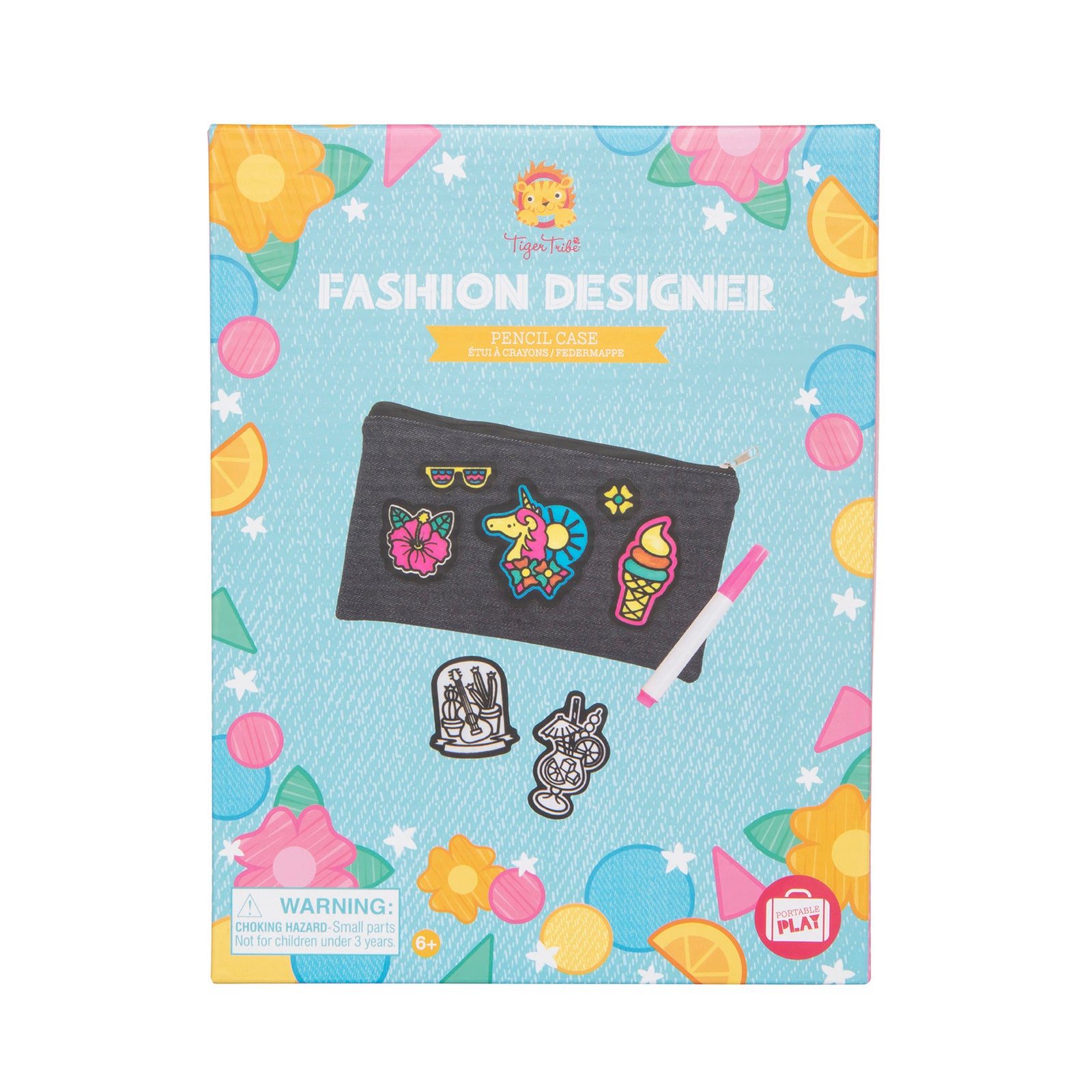 TIGER TRIBE - FASHION DESIGNER PENCIL CASE | Tiger Tride | Toyworld Frankston