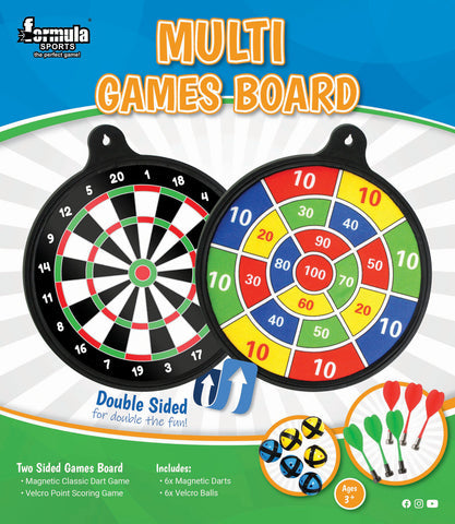 MULTI GAMES BOARD - Toyworld Frankston