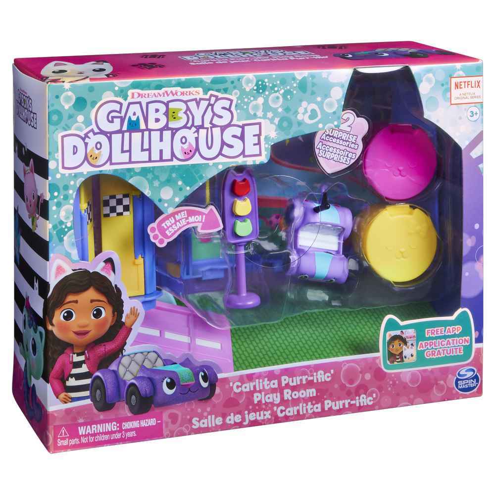 GABBYS DOLLHOUSE CARLITA PURR-IFIC PLAY ROOM - Toyworld Frankston