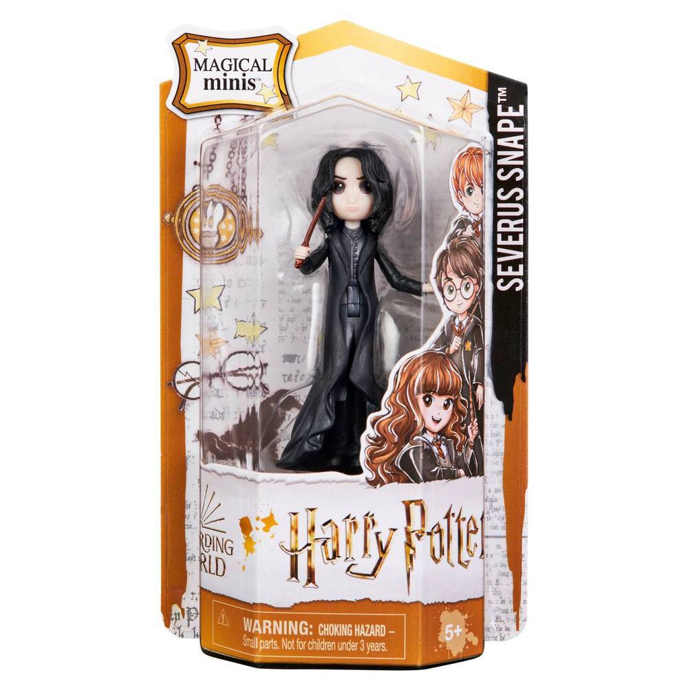 HARRY POTTER MAGICAL MINIS SMALL DOLL- SNAPE - Toyworld Frankston