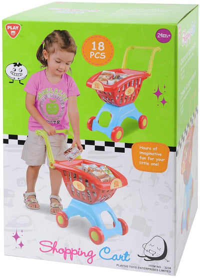 PLAYGO SHOPPING CART 18PC - Toyworld Frankston