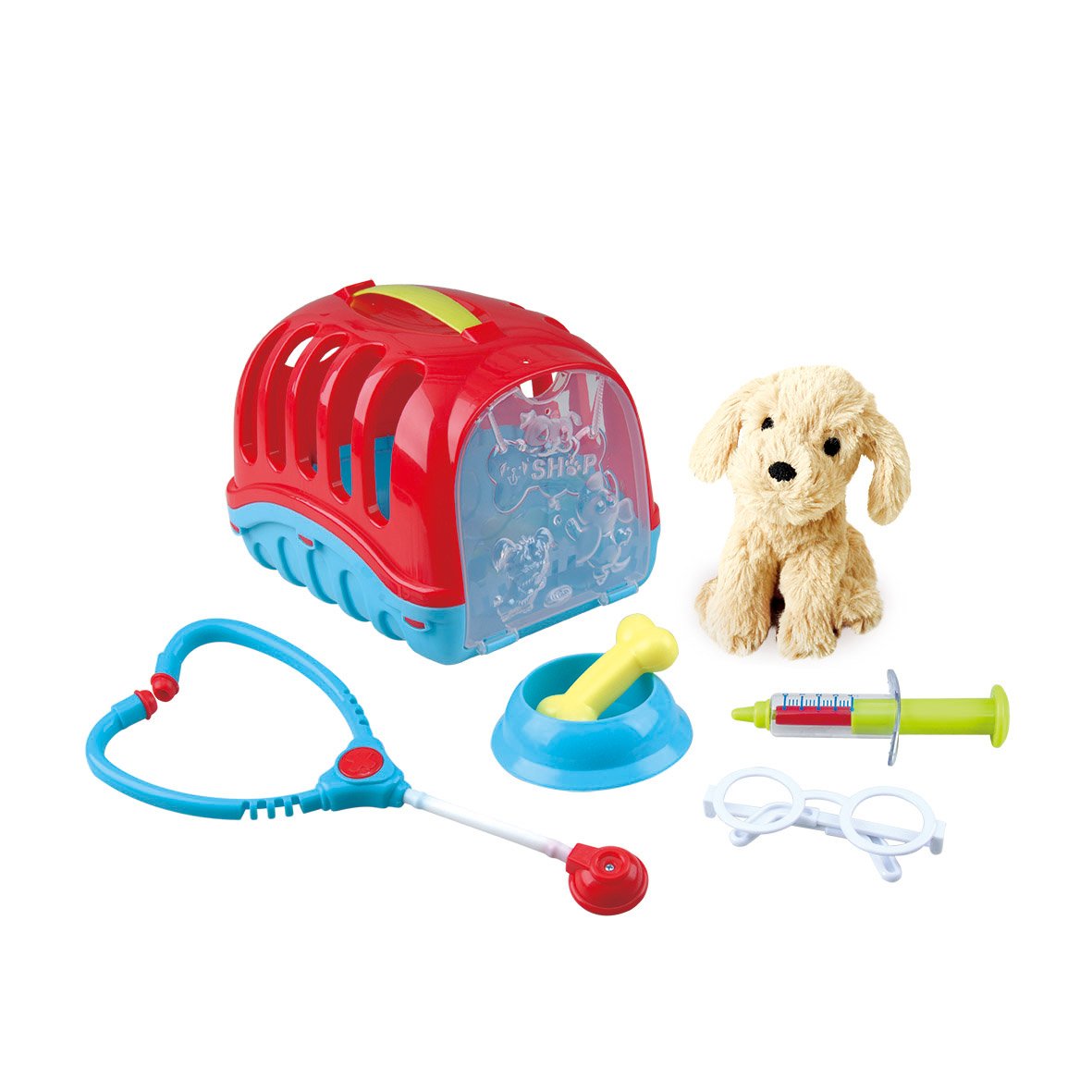 PLAYGO PUPPY CARRIER 7PC - Toyworld Frankston