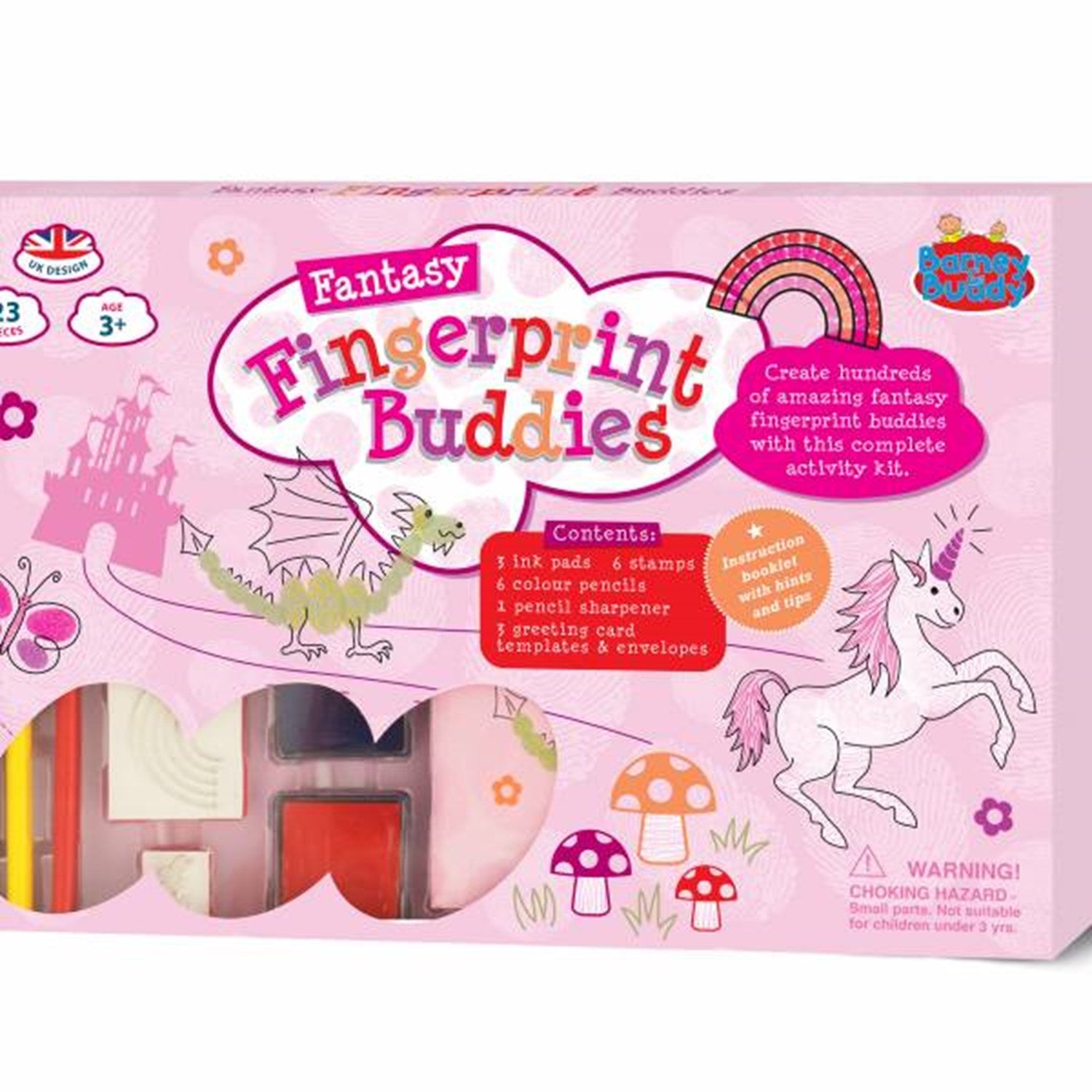 FINGERPRINT BUDDIES UNICORN - SINGLE DRAW - Toyworld Frankston