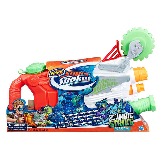 NERF SUPER SOAKER ZOMBIE STRIKE RIPSTORM - Toyworld Frankston