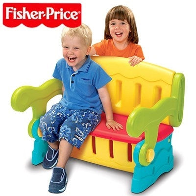 FISHER PRICE SIT N MUNCH STORAGE BENCH - Toyworld Frankston