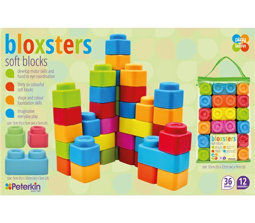 PLAY AND LEARN BLOXSTERS SOFT BLOCKS - Toyworld Frankston