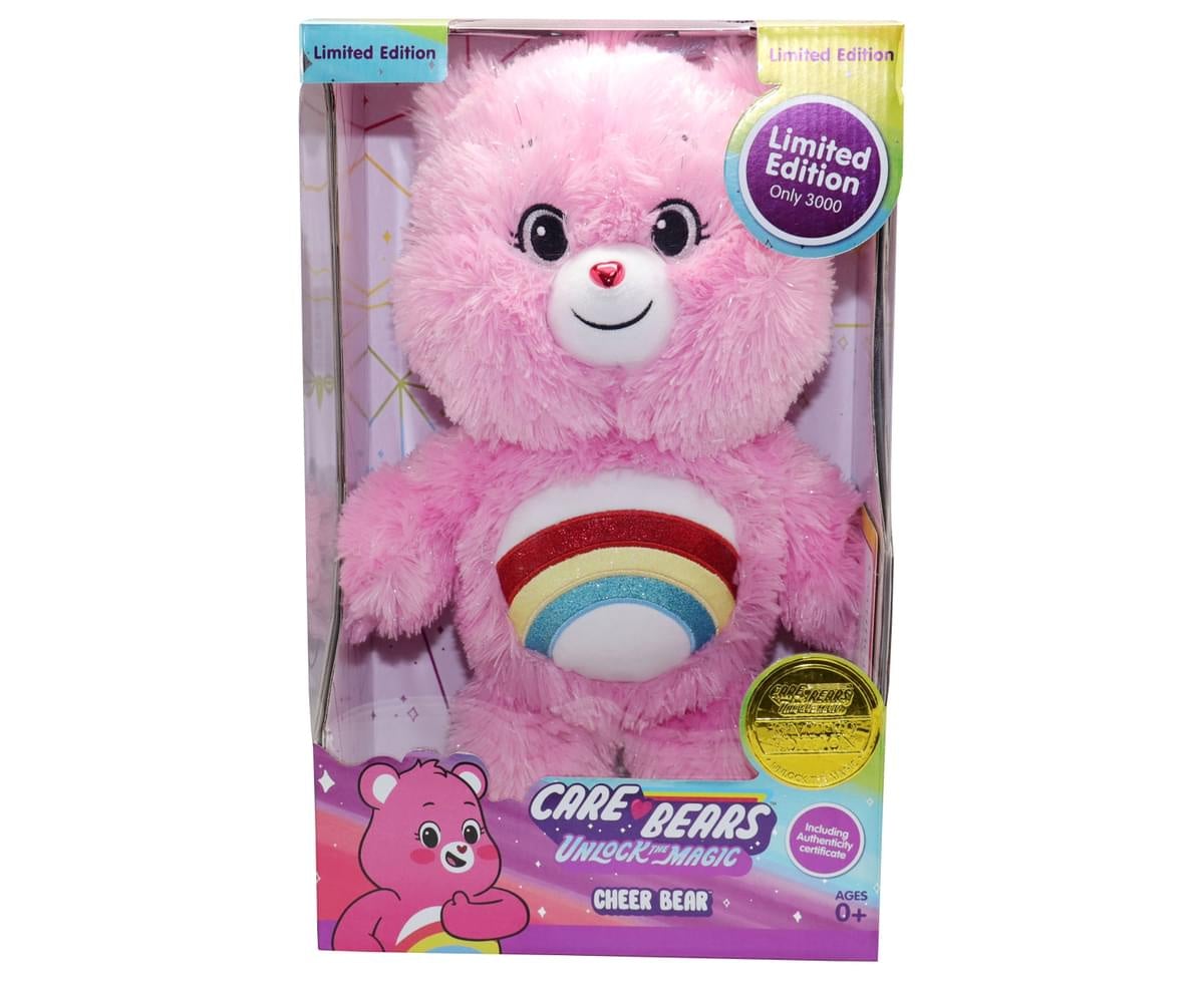 CARE BEARS UNLOCK THE MAGIC LIMITED EDITION CHEER BEAR - Toyworld Frankston