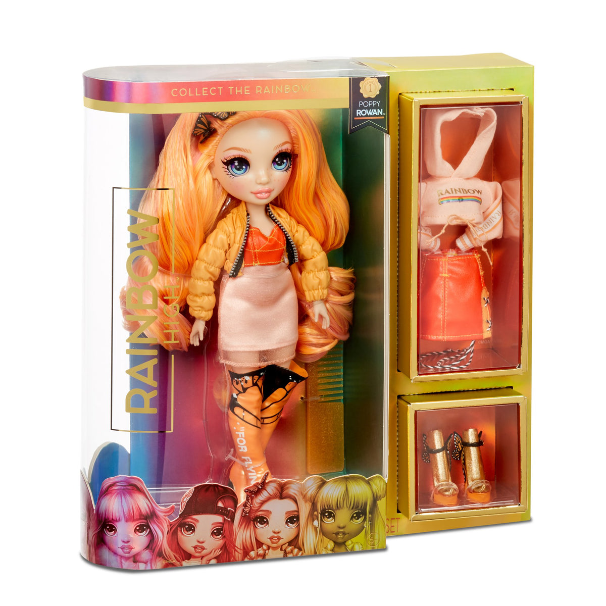 RAINBOW HIGH FASHION DOLL - POPPY ROWAN
