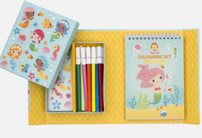 TIGER TRIBE - COLOURING SET MERMAIDS - Toyworld Frankston