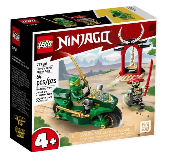 LEGO NINJAGO 71788 LLOYD'S NINJA STREET BIKE - Toyworld Frankston
