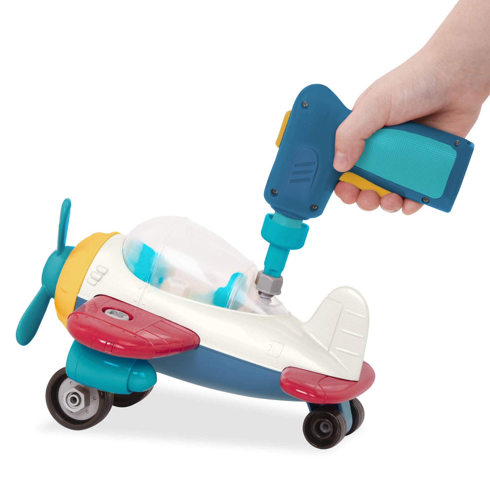 BATTAT WONDER WHEELS TAKE APART PLANE - Toyworld Frankston