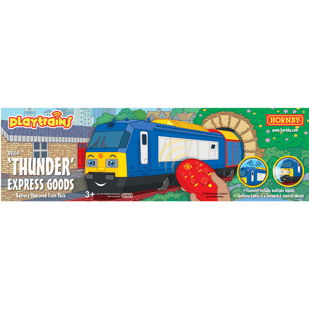 HORNBY PLAYTRAINS THUNDER EXPRESS GOODS - Toyworld Frankston