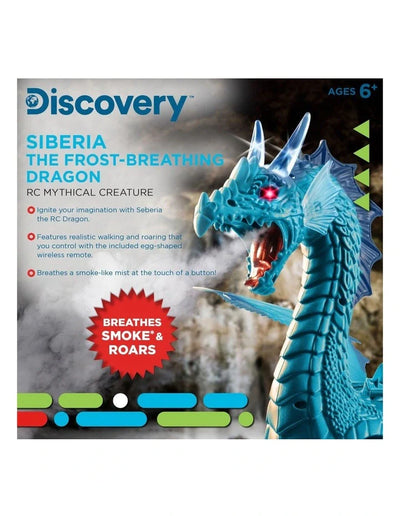 SIBERIA THE FROST BREATHING REMOTE CONTROL DRAGON - Toyworld Frankston