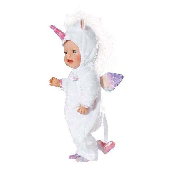 BABY BORN ONESIE UNICORN 43CM - Toyworld Frankston
