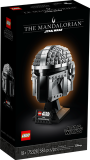 LEGO 75328 STAR WARS MANDALORIAN HELMET - Toyworld Frankston