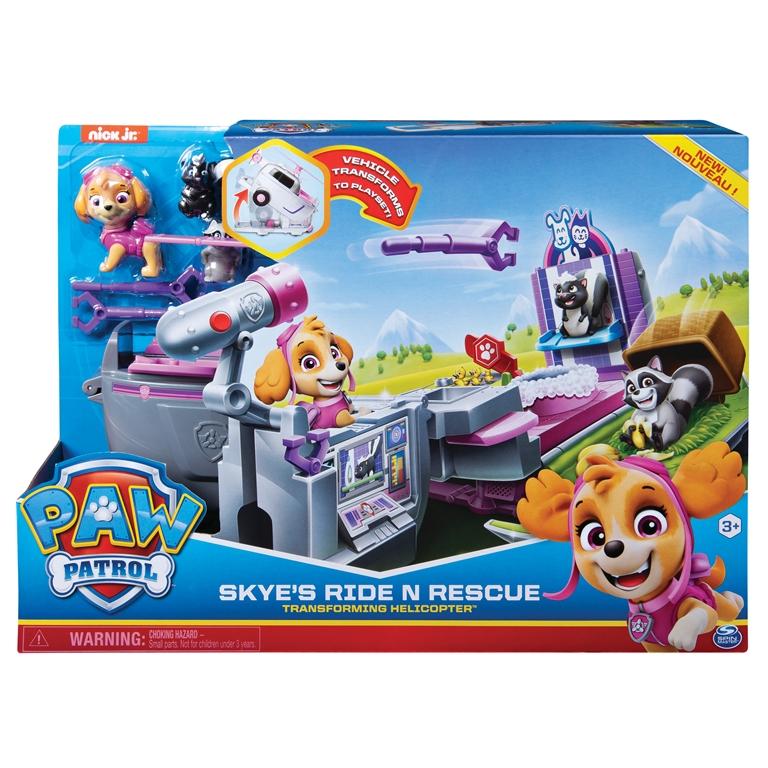 PAW PATROL SKYES RIDE AND RESCUE HELICOPTER - Toyworld Frankston