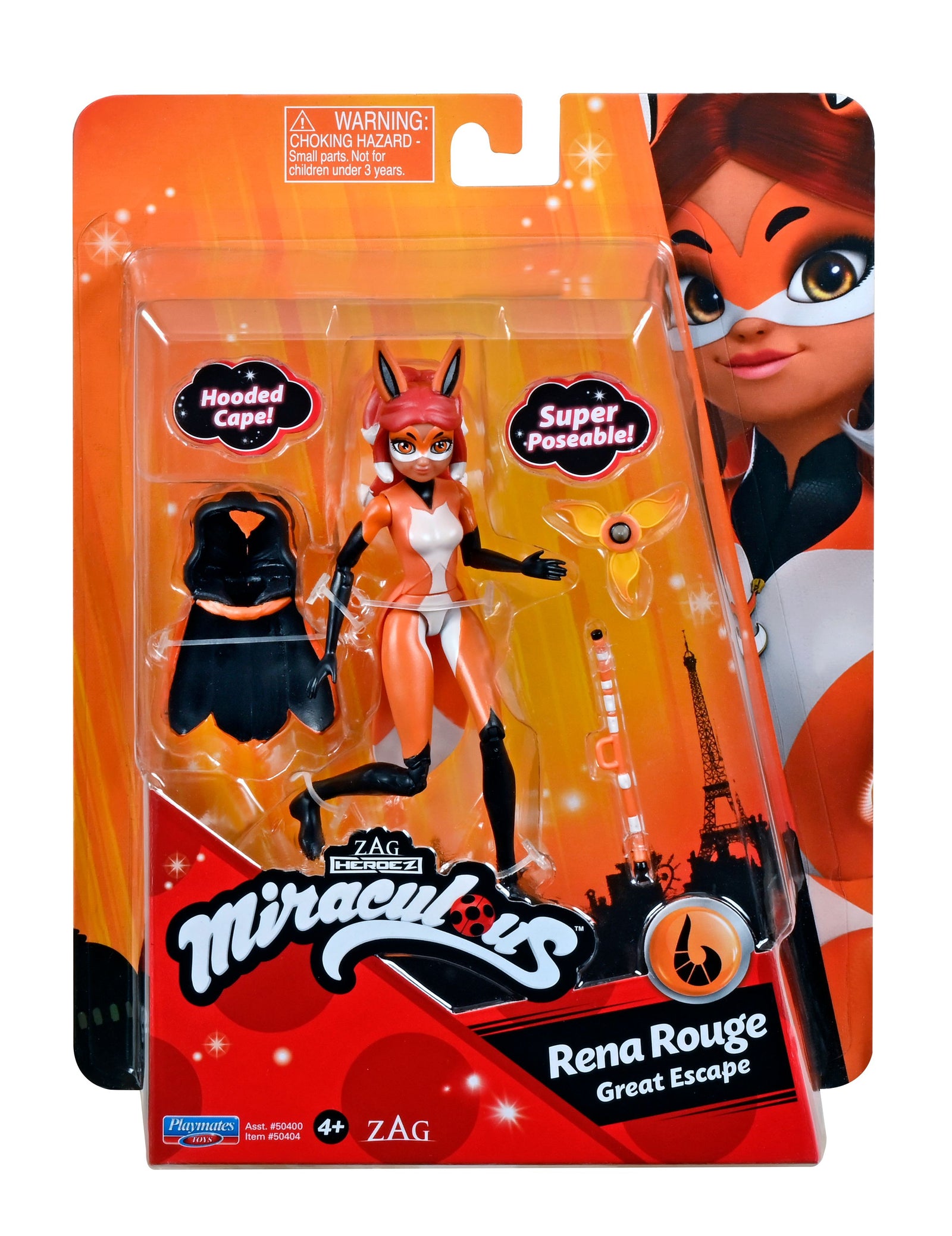 MIRACULOUS LADYBUG 'RENA ROUGE' GREAT ESCAPE FASHION DOLL - Toyworld Frankston